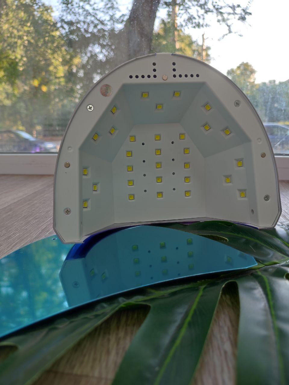 UV/LED лампа SUN One, 48w, зеркальная розовая